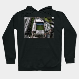 Aston villa football club, Villa Park Then and Now print poster Artwork Hoodie